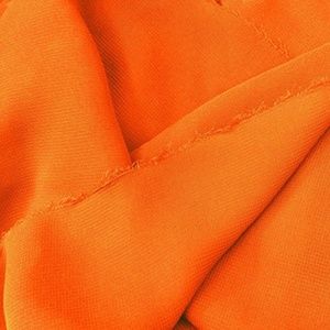 18" W x 180" L Chiffon Table Runner, Orange